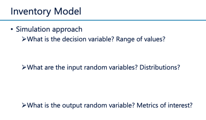a mean of 400. The units cost you $1,500 each, and you