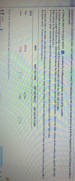 Cacate the average monthly burn and the Mandard deviation for both the