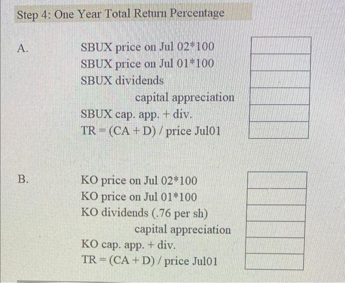 What are your returns? At the same time your sister bought 100
