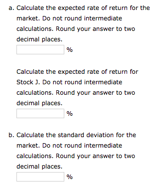 Stock I have the following probability distributions: Probability ry 0.3 14.00 %