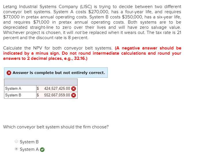 asset investment of $2.33 million. The fixed asset will be depreciated straight-