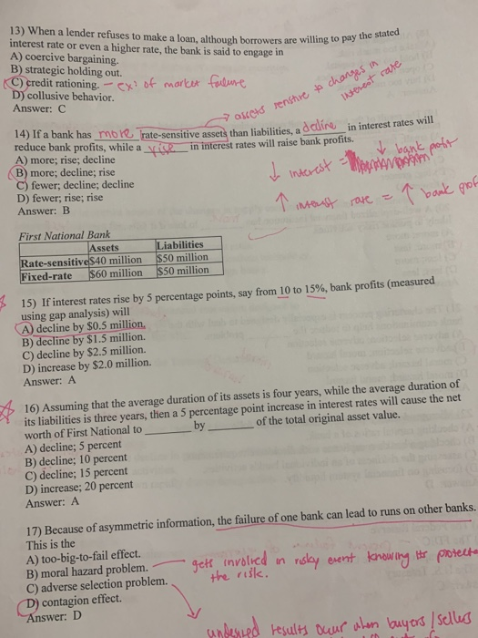  plwase explain and show work why answer is A for number