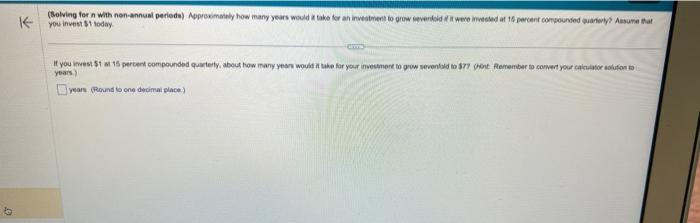  years. (Rownd bo one depimai place)