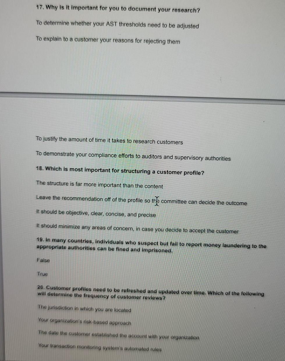 17. Why is it important for you to document your research?