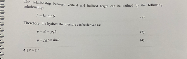 #1 - Fluid Statics and Manometry Liquid Level Measurement Using a Level