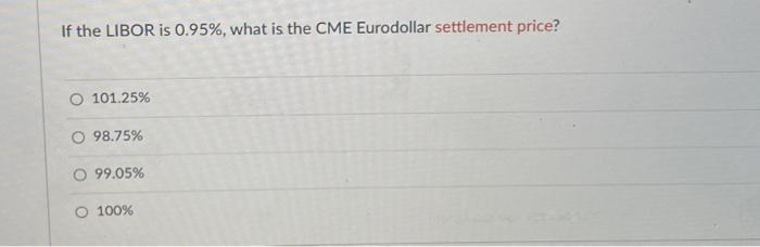 futures value to O increase by $125 increase by $5 O decrease