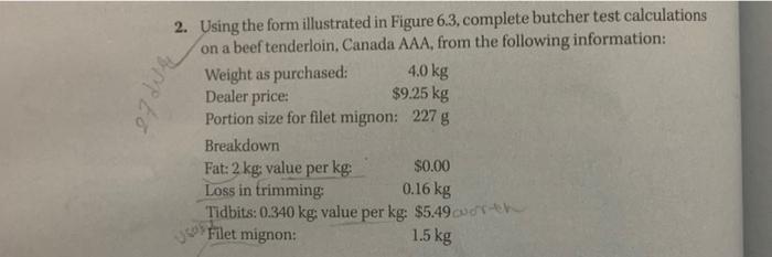  some to 2. Using the form illustrated in Figure 6.3, complete