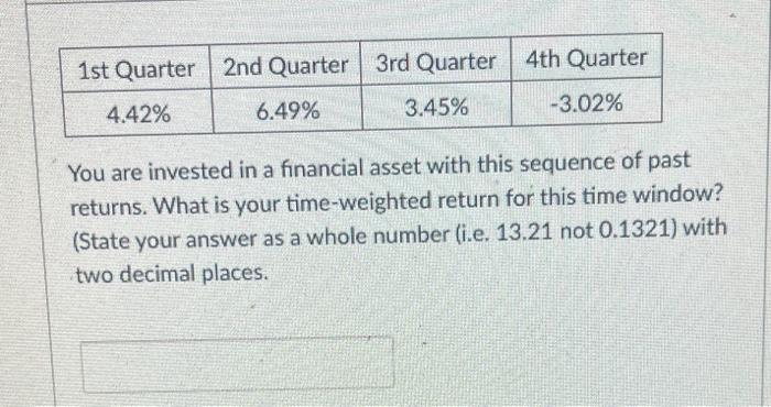 risk-free rate is 2.03% and a stock's adjusted systematic risk exposure is