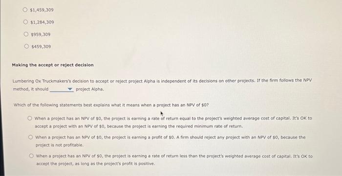 (NPV) rule is considered one of the most common and preferred criteria