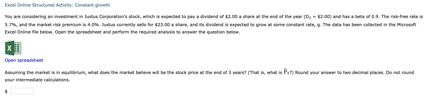 help need blue and green boxes in excel Excel Online Structured Activity: