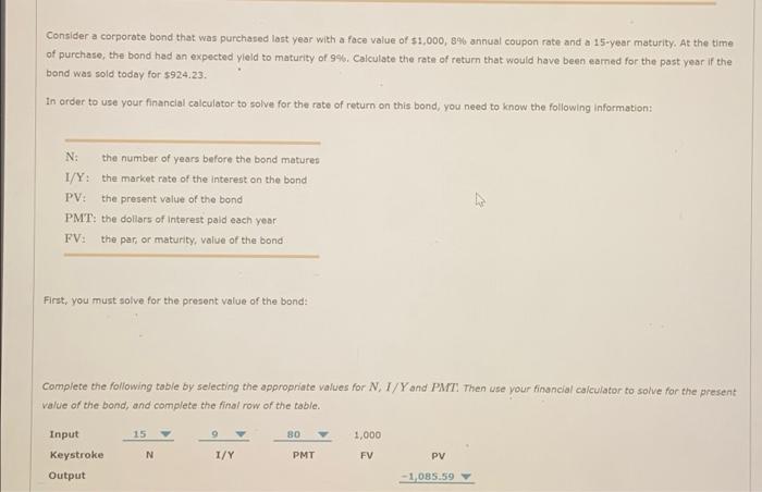 bond's market price to equal its par value. If a lower coupon