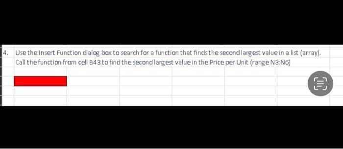 that finds the second largest value in a list (array). Call the