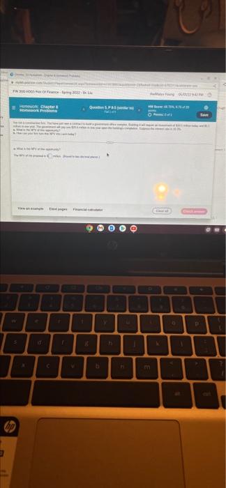  FIN 300 001 PE M S Homework Chapter Homework Proble PA