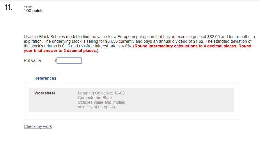 Please explain rather than submitting an excel file and include all the