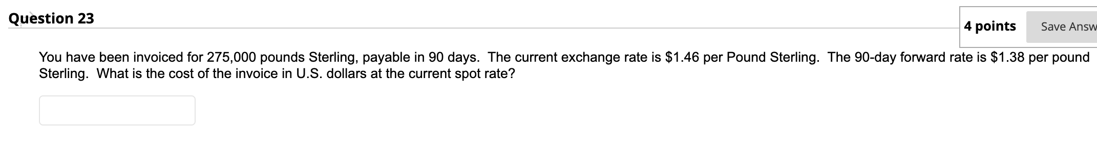 have just sent an invoice for 600,000 Euros payable in 60 days.