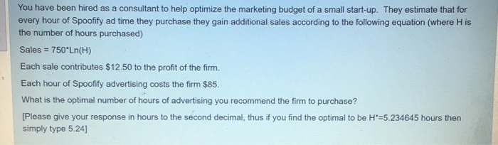 need help on thid question! thanks for your time You have been