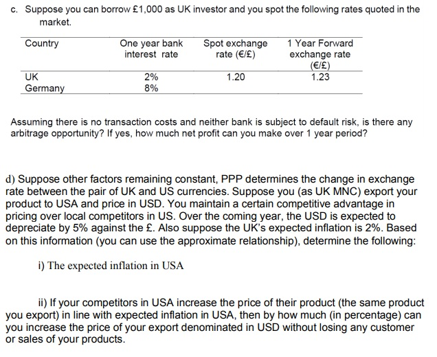 States and Scotland, produce only one good, say maize. Suppose the price