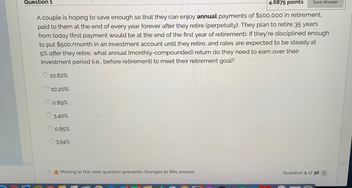  Question 1 4.6875 points Save Answer A couple is hoping to