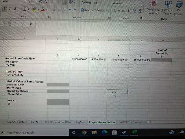 the probability and return in both state 1 and 2. State 3