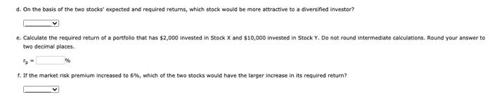 a 10.0% expected return, a beta coefficient of 0.9, and a 30%