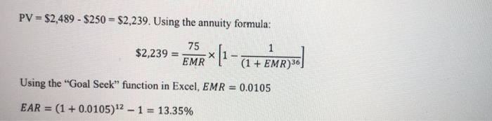Appliances (GA) offers you the follo wing financing terms for a new