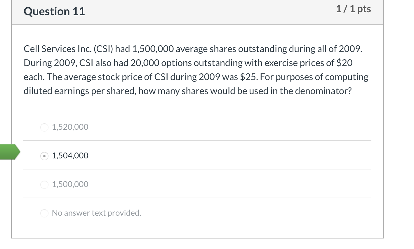 How do you get to this answer? Question 11 1/1 pts Cell