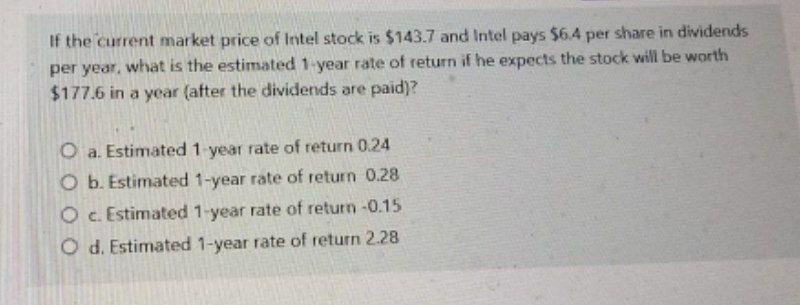 I need it fast fast fast pls If the current market price