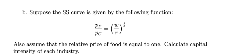 U.S. trade two products with each other - Cars (C) and Textile