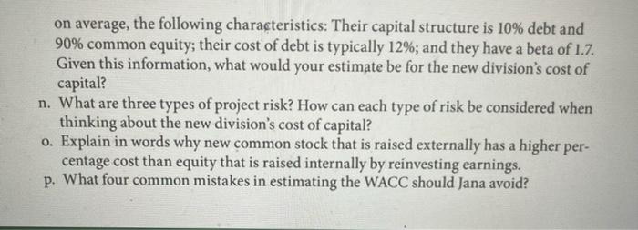 look seriously at a major expansion program proposed by the marketing department.
