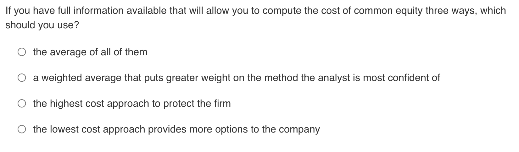 If you have full information available that will allow you to