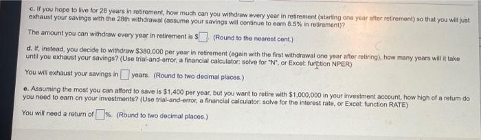 TO EACH QUESTION CLEARLY please!!! You are trying to decide how much
