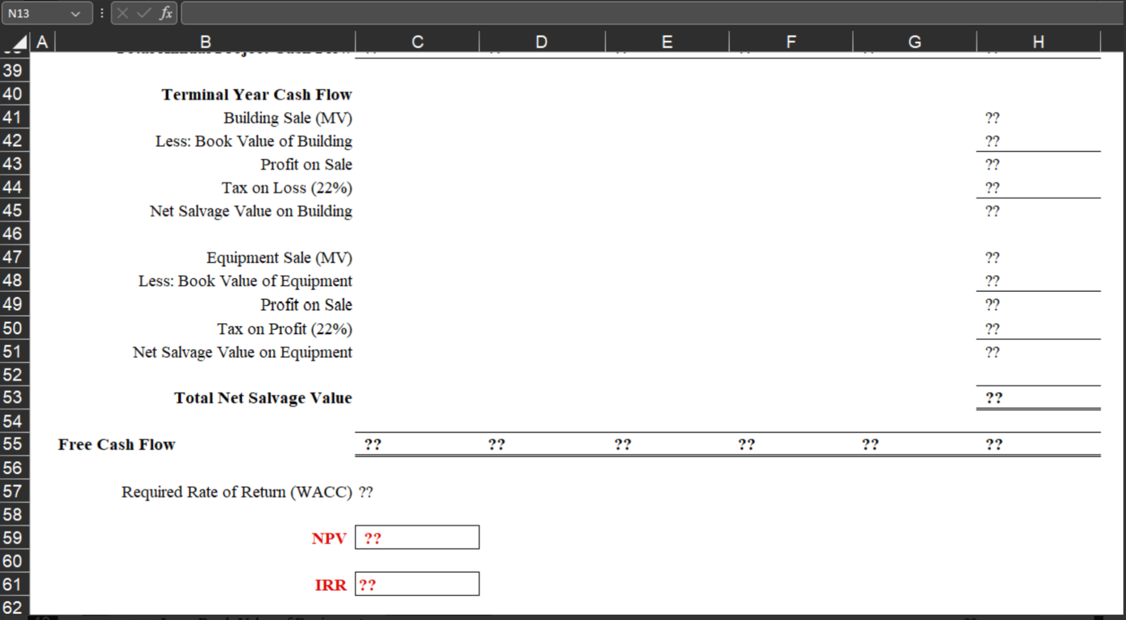 project to manufacture a new chip. a. The project's estimated economic life