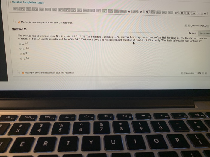  Question Completion Status: Moving to another question will save this response.