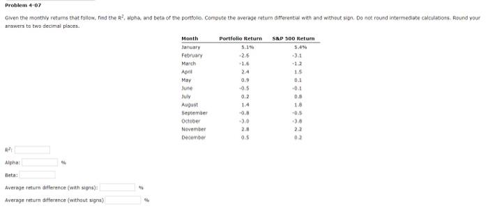 1. Do not round intermediate calculations. Round your answer to two decimal