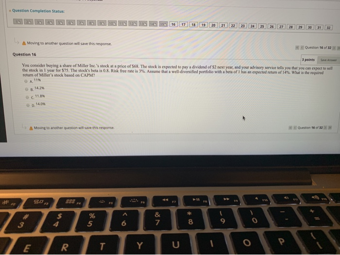 Question Completion Status: 2 3 100 128 13 1 56 16