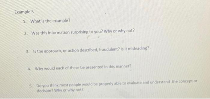 one please help me by answering this question twice.giving 2 examples! thank