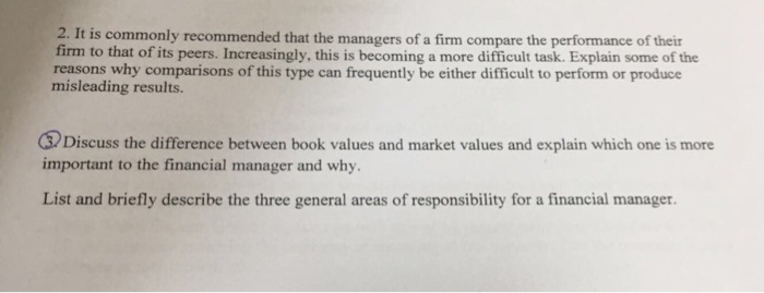  please solve all questions 2. It is commonly recommended that the