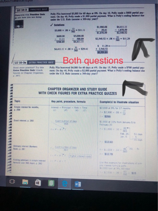  Please help. Please provide answer and formula. LU 10-3 Polly Flin