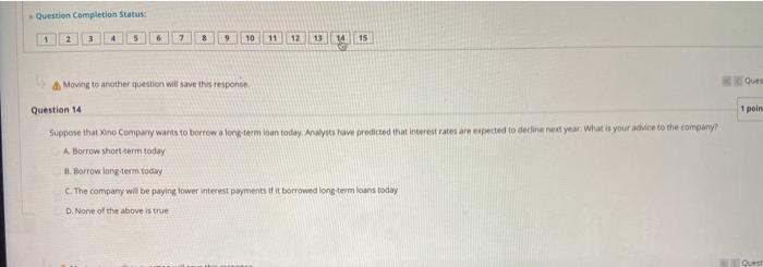  Question Completion Status 1 4 -5 6 7 8 9 10