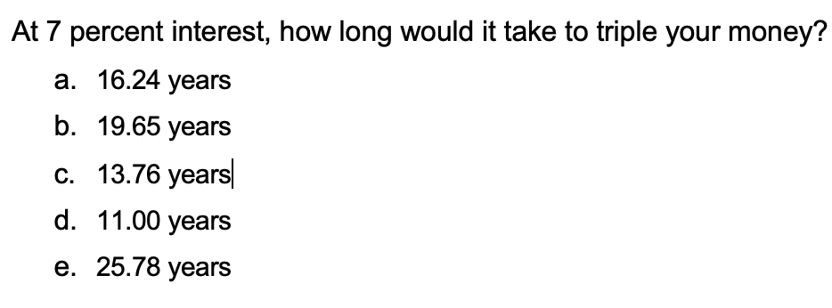 *Please show your work and the inputs you used on a financial