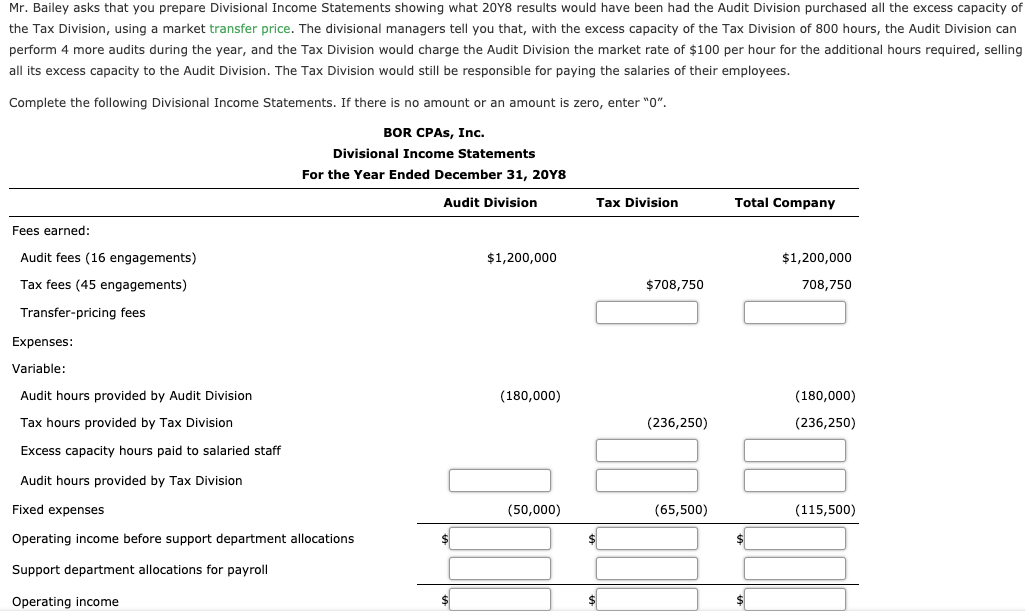 audits of both public companies and privately owned companies. BOR's CPAs also