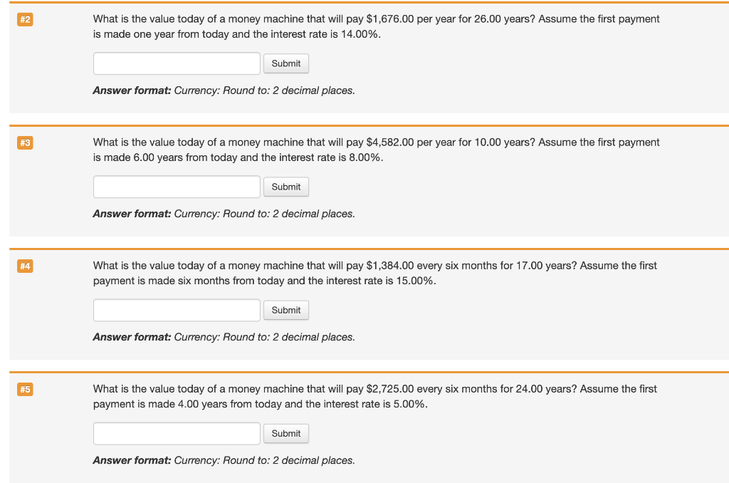 I need help with this question with BA II Calculator #2
