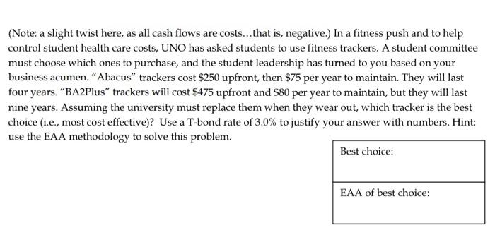 please explain the steps! (Note: a slight twist here, as all cash