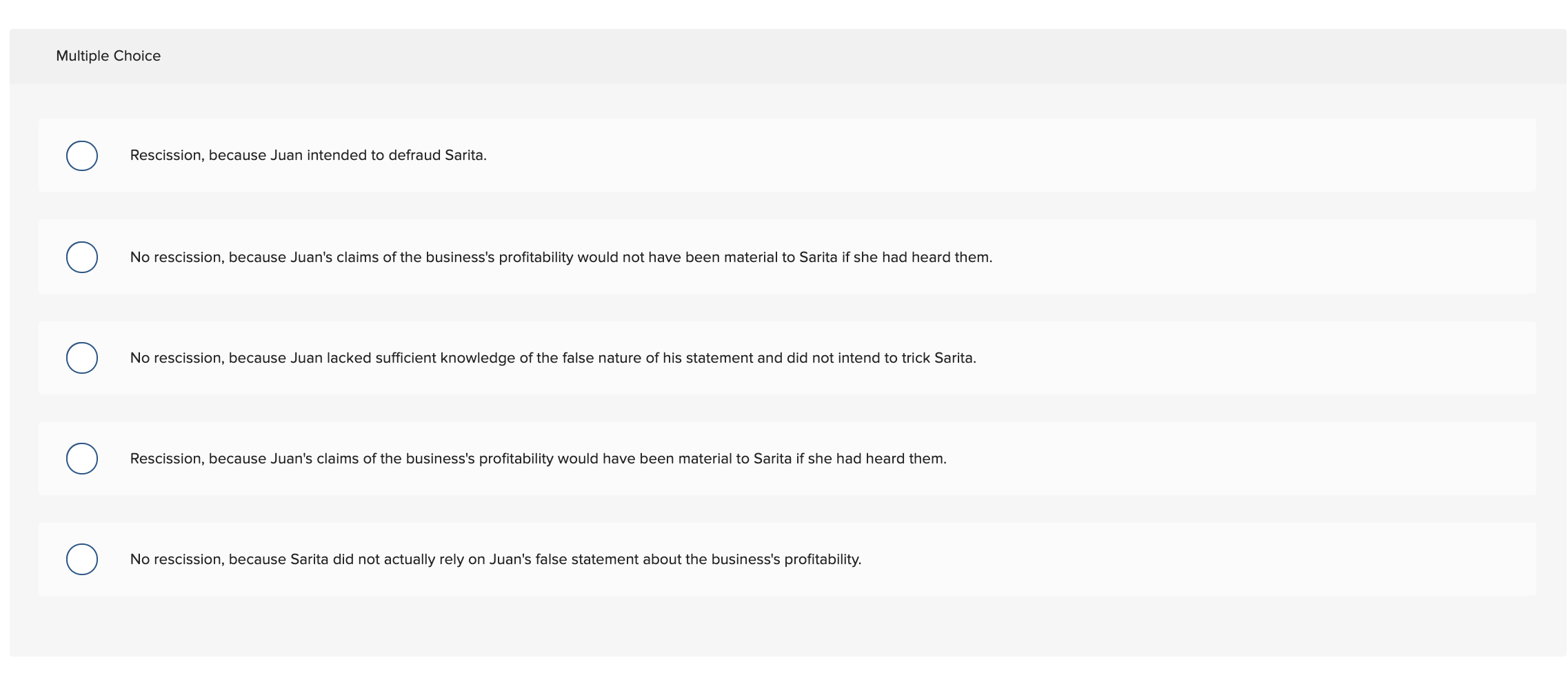 that follow. Juan Sells His Business Sometimes a person will enter a