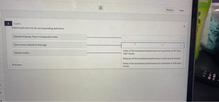 Game: Poor's Composite Index Dow Jones Industrial Average + Market Index Index