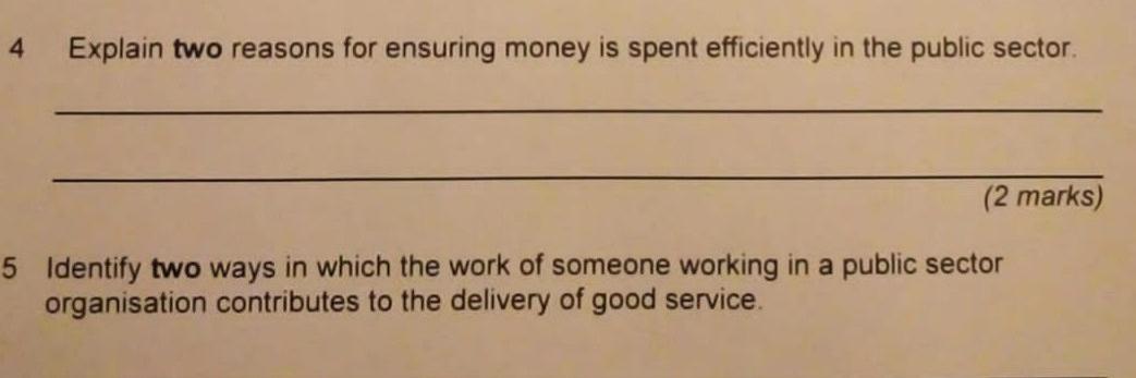 organisation (2 marks) 2. Explain two reasons for ensuring equality and diversity