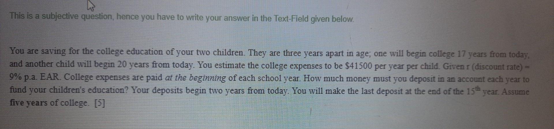 This is a subjective question, hence you have to write your