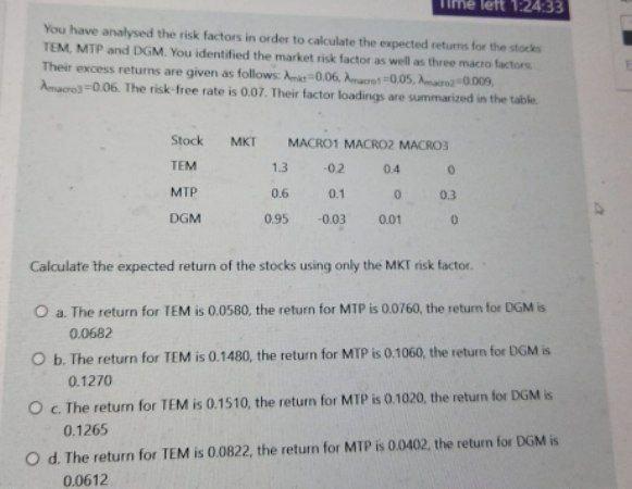 Please i need it fast fast fast Ime left 1:24:33 You have