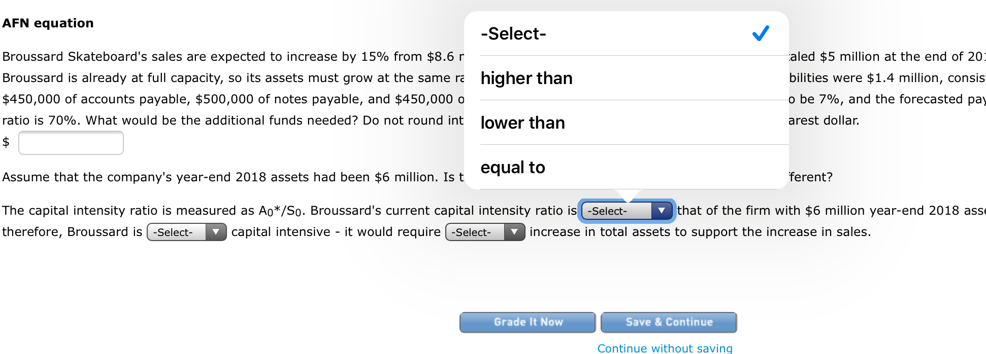 Skateboard's sales are expected to increase by 15% from $8.6 million in
