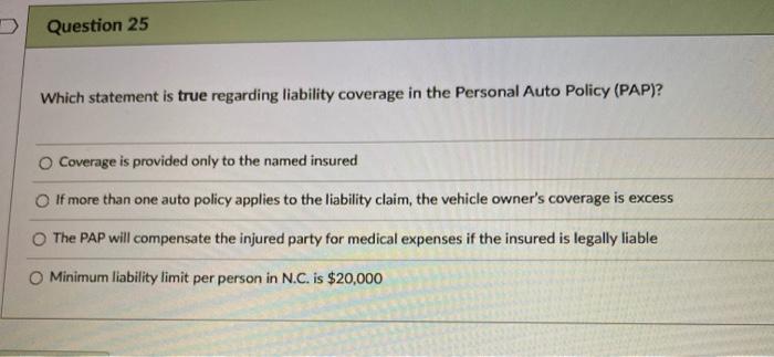 Question 7 All of the following are elements of negligence except: Negligent